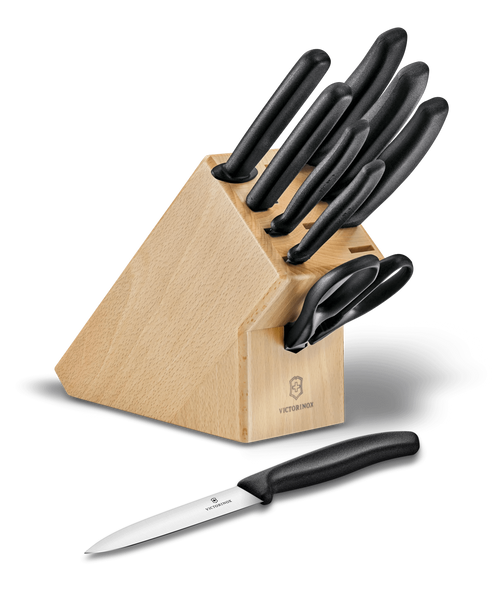 Bloc porte-couteaux Swiss Classic, 9 pièces, 22 cm