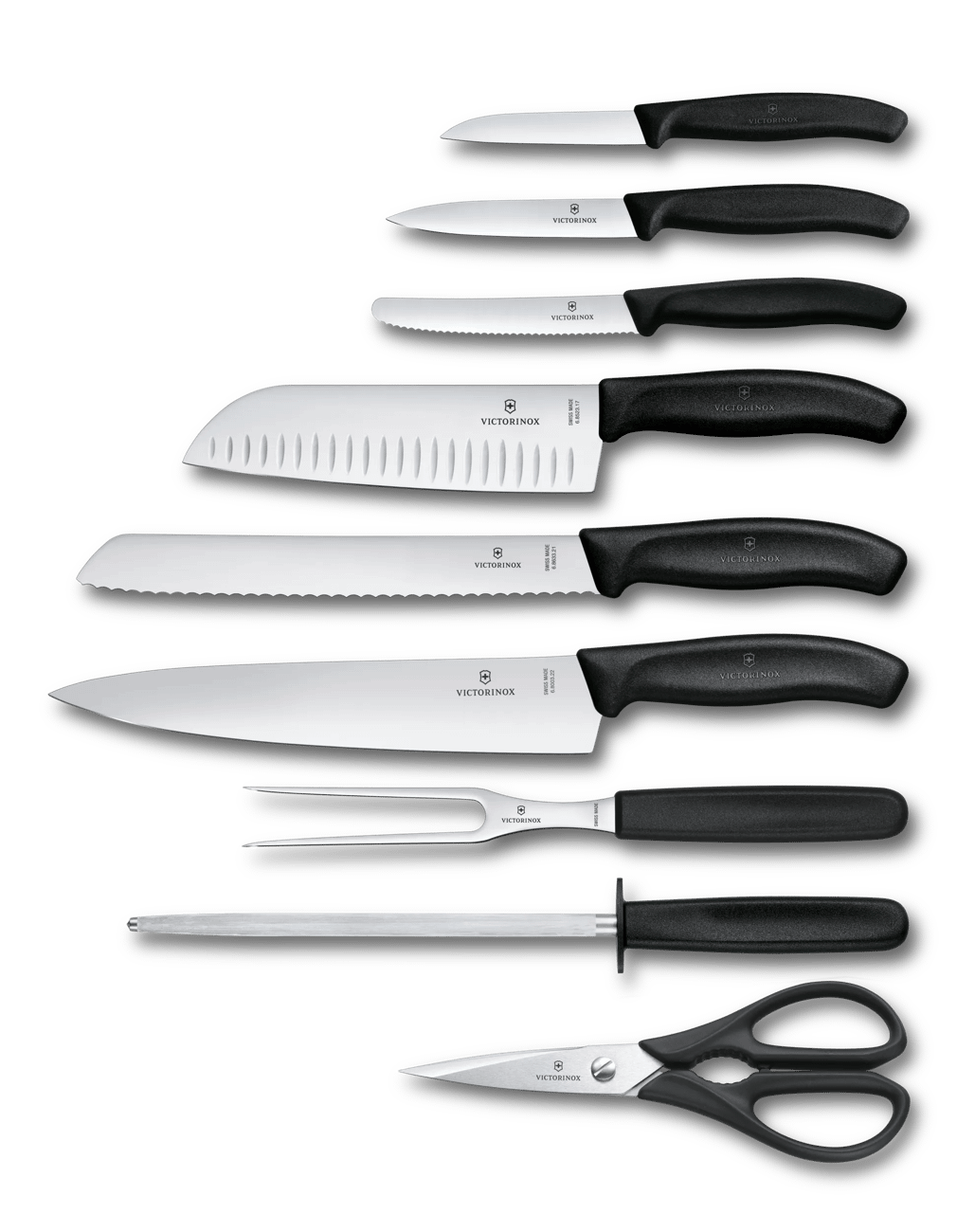 Bloc porte-couteaux Swiss Classic, 9 pièces, 22 cm